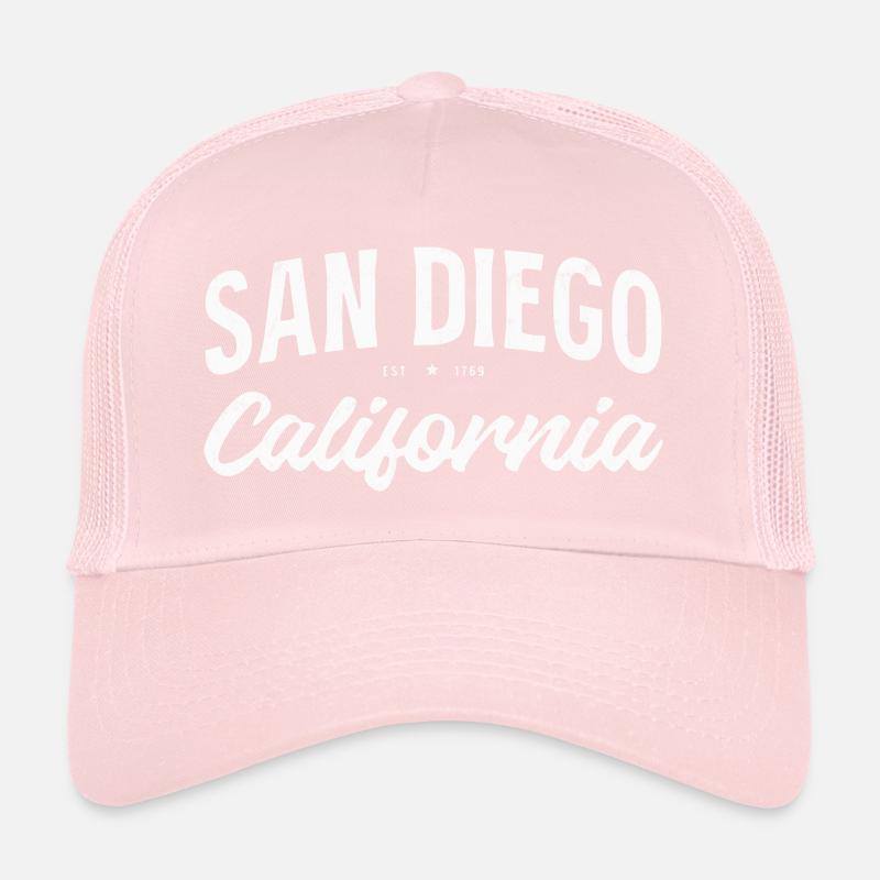 San Diego Vintage Script Casquette trucker 