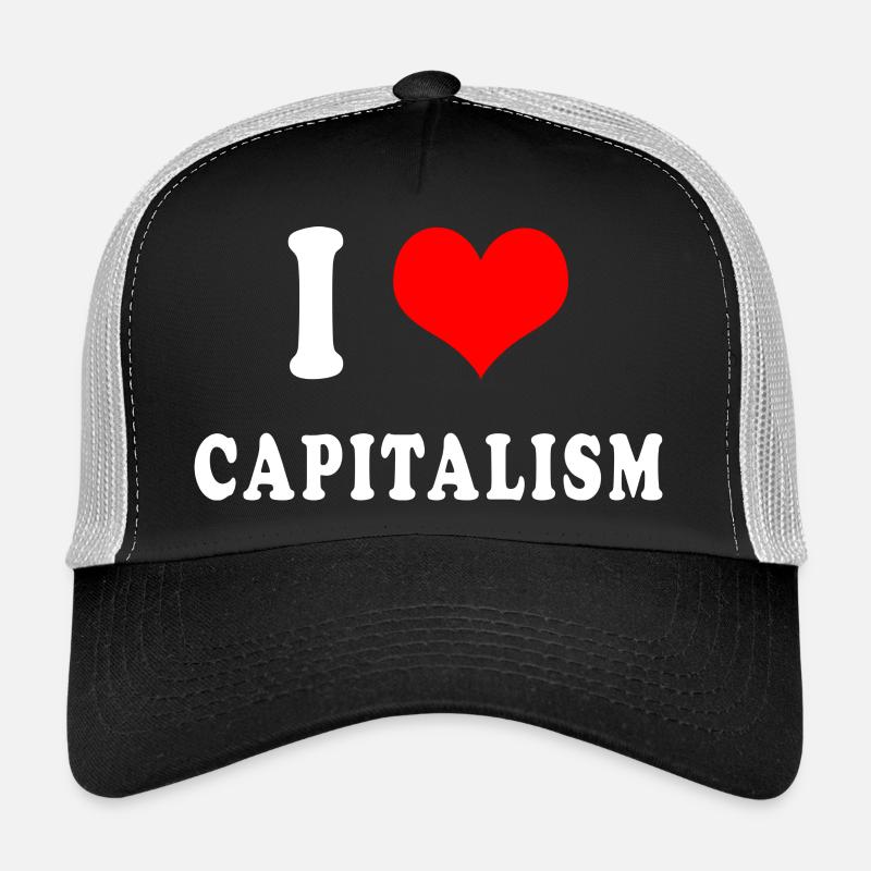 Ich liebe Kapitalismus Trucker Cap