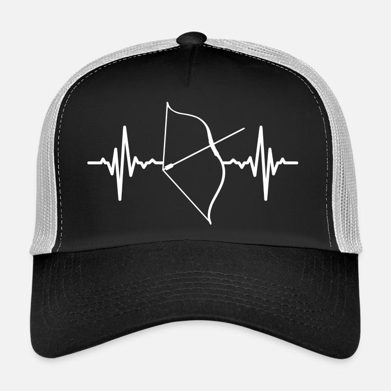 Battement de cœur de l’arc composite Casquette trucker 