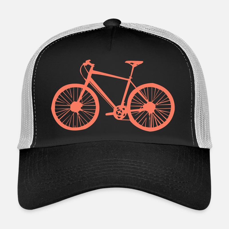 Bicycle Wheel Trucker Cap