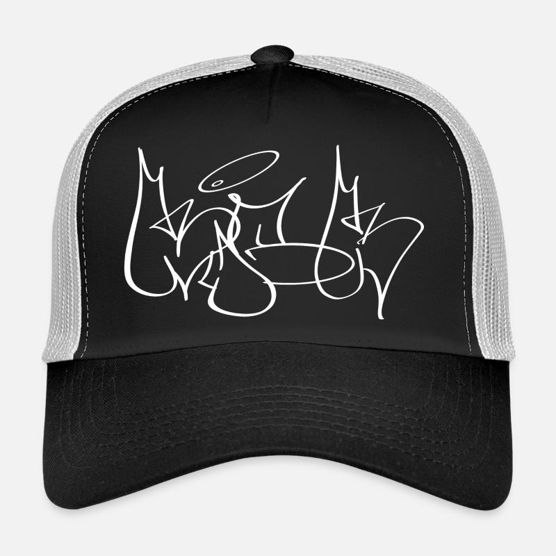KICK Inspired by classic throw-up graffiti styles  Trucker Cap