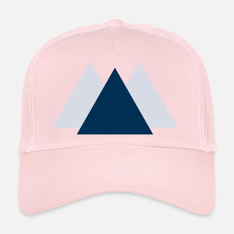 Pics géométriques Casquette trucker 
