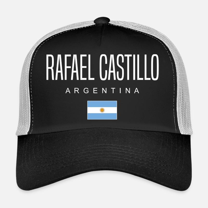 Rafael Castillo Argentine Argentin Casquette trucker 