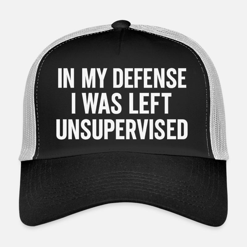 Méfait non supervisé – Drôles d’excuses Casquette trucker 