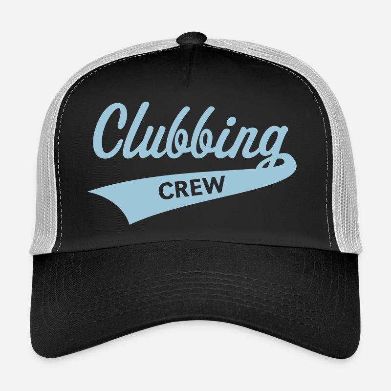 Clubbing Crew (Party / Feiern / Tanzen / Skyblue) Trucker Cap