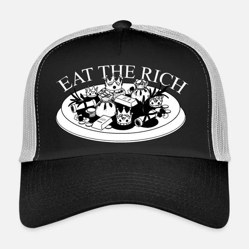 Eat the rich Casquette trucker 