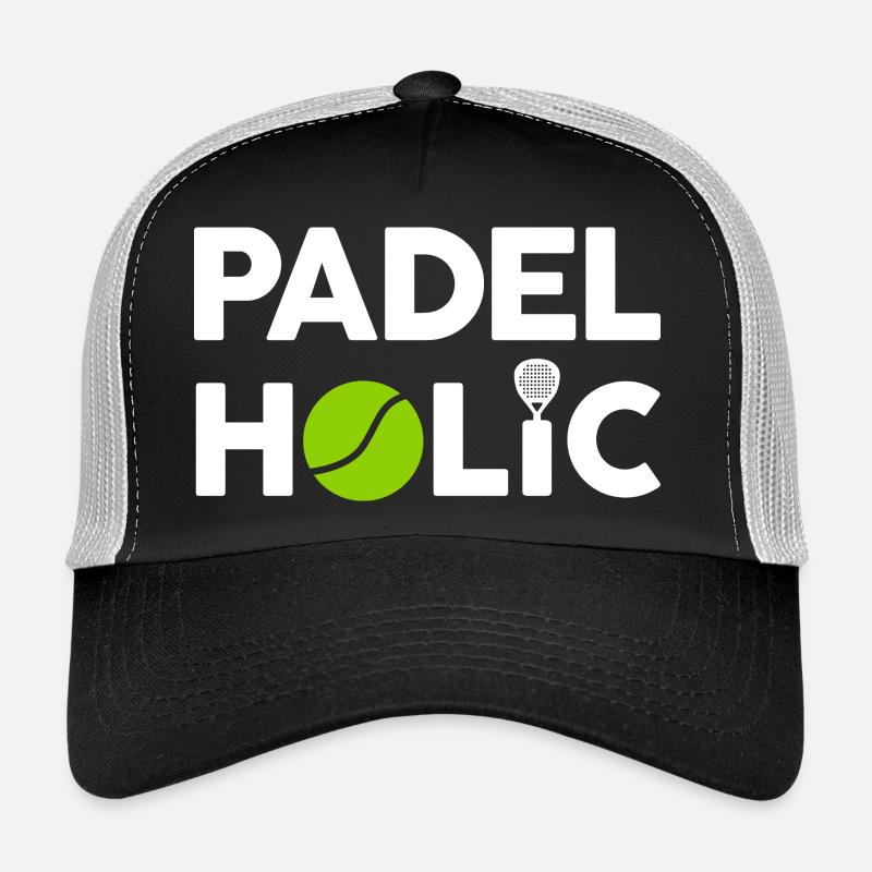 Fun Padel - PadelHolic - Trucker Cap - black/stone grey