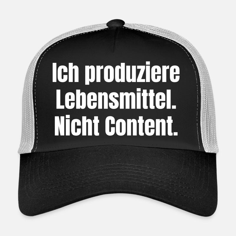 Lebensmittel, Nicht Content Trucker Cap