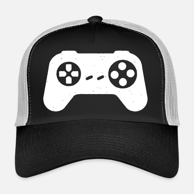 Texture vintage de la manette Casquette trucker 