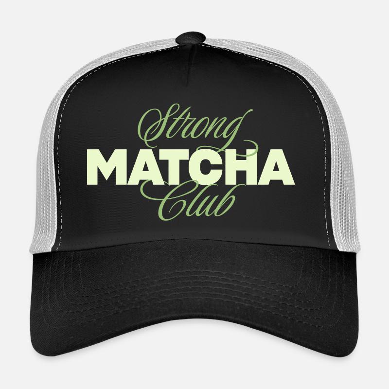 Strong Matcha Club Casquette trucker 