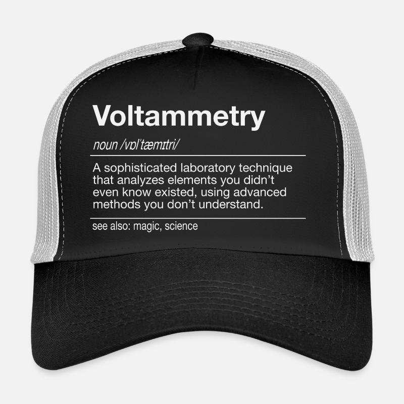 Voltammetry Polarography Chemistry Trucker Cap