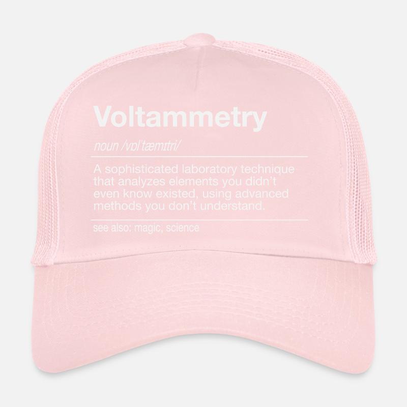 Voltammetry Polarography Chemistry Trucker Cap