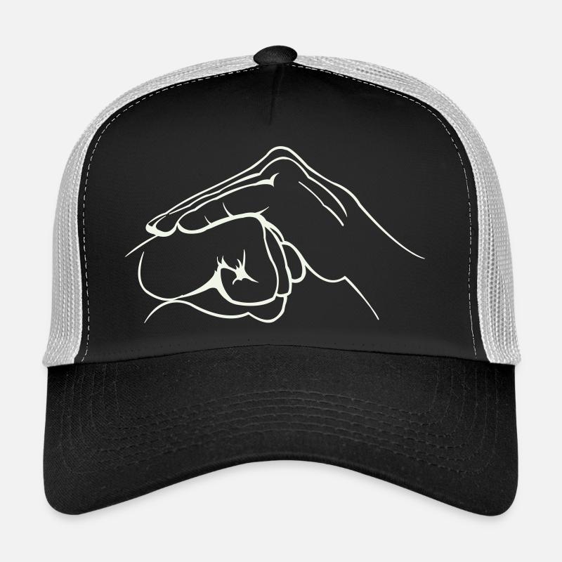 Poing des mains Casquette trucker 