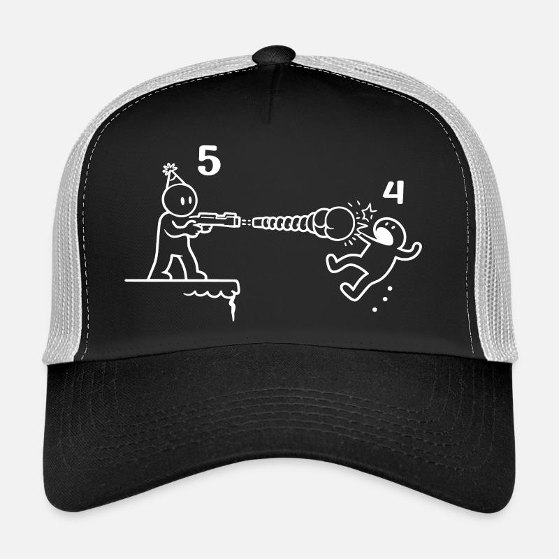 5th Birthday Party 5 Birthday Boy Gift Trucker Cap