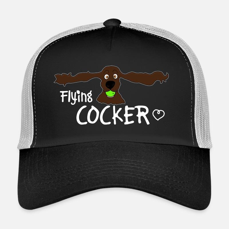 Cocker Spaniel Casquette trucker 