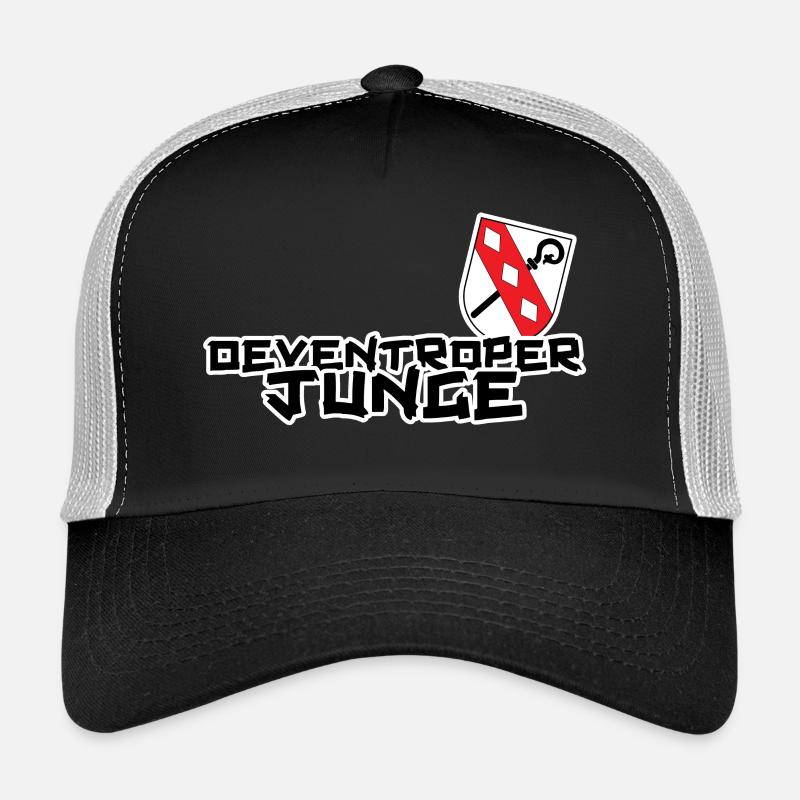 Oeventroper Junge - Trucker Cap - Schwarz/Steingrau