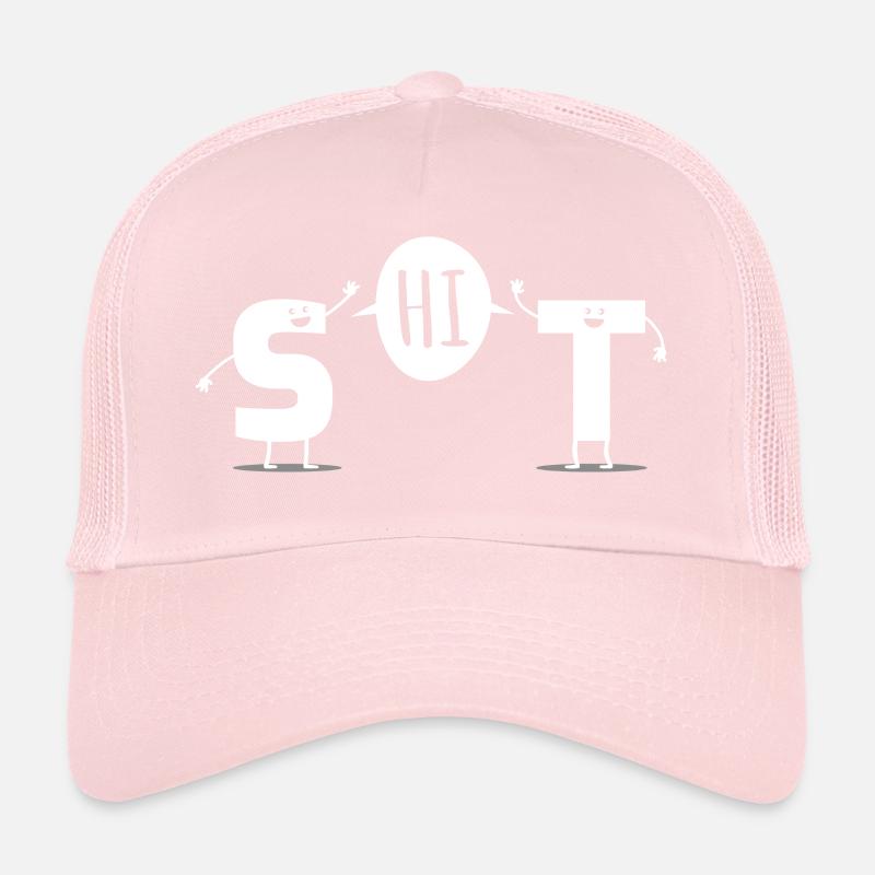 Merde - Amis de merde Casquette trucker 
