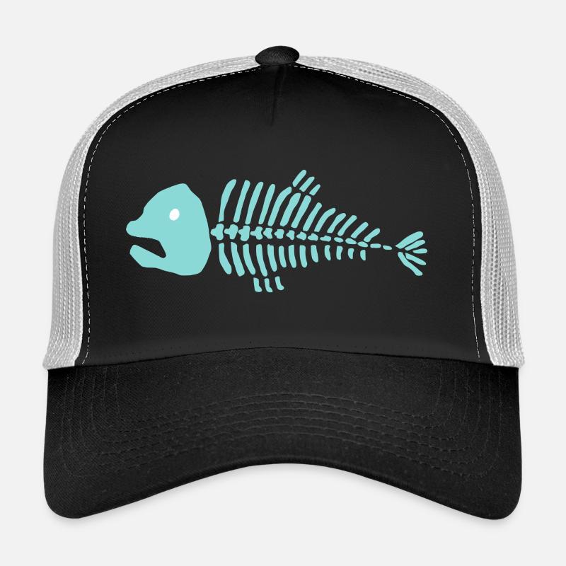 Grätenfisch Trucker Cap