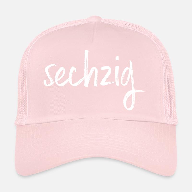 60 sechzig 60. Geburtstag Geschenk Trucker Cap