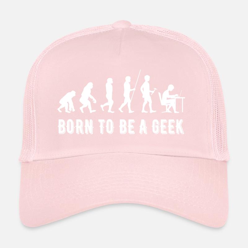 Né Geek : Évolution Tech Casquette trucker 