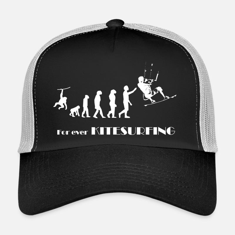 Evolution KITESURFING -SURFER KITESURFER gift Trucker Cap