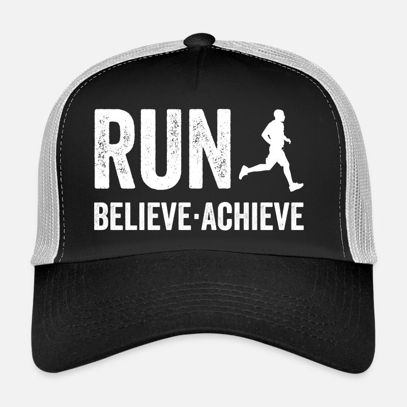 Marathon - Courir. Croire. Accomplir. Casquette trucker 