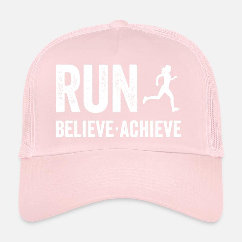 Marathon - Courir. Croire. Accomplir. Casquette trucker 