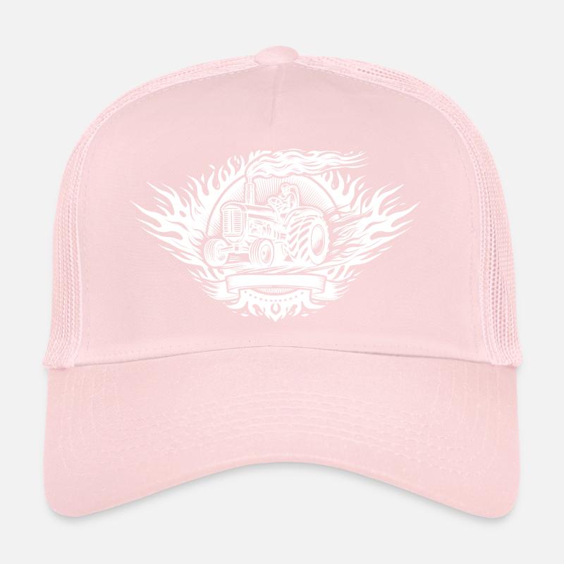 Tractor Pulling Logo Trucker Cap