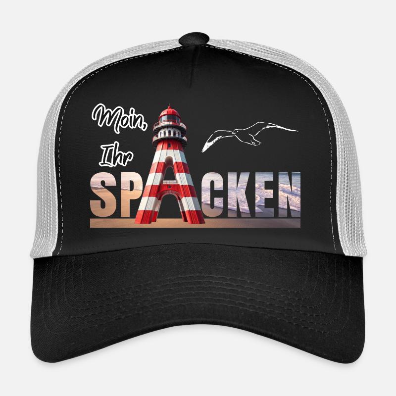 Moin Ihr SPACKEN Trucker Cap