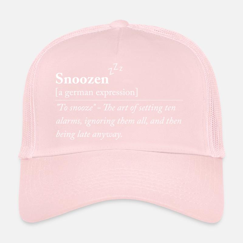 Snoozen - Drôle d’expression allemande Casquette trucker 