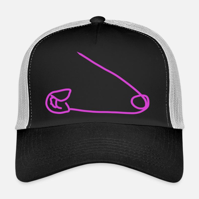 Safety pin Trucker Cap