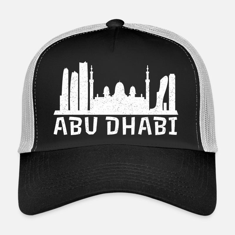 Ambiance Skyline d’Abu Dhabi Casquette trucker 