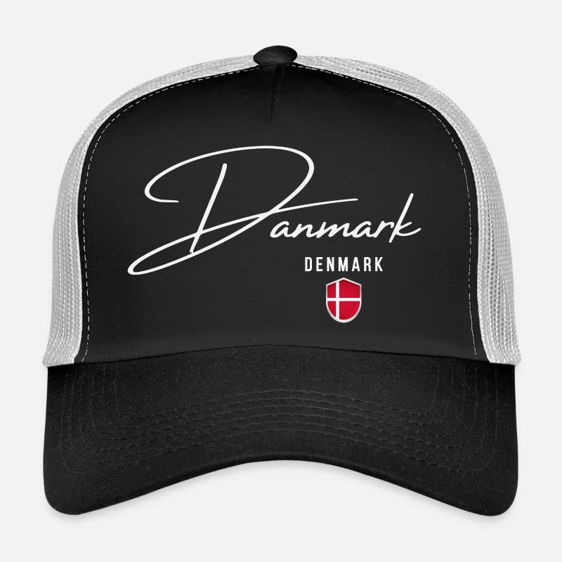 Fierté danoise, design minimaliste élégant Casquette trucker 