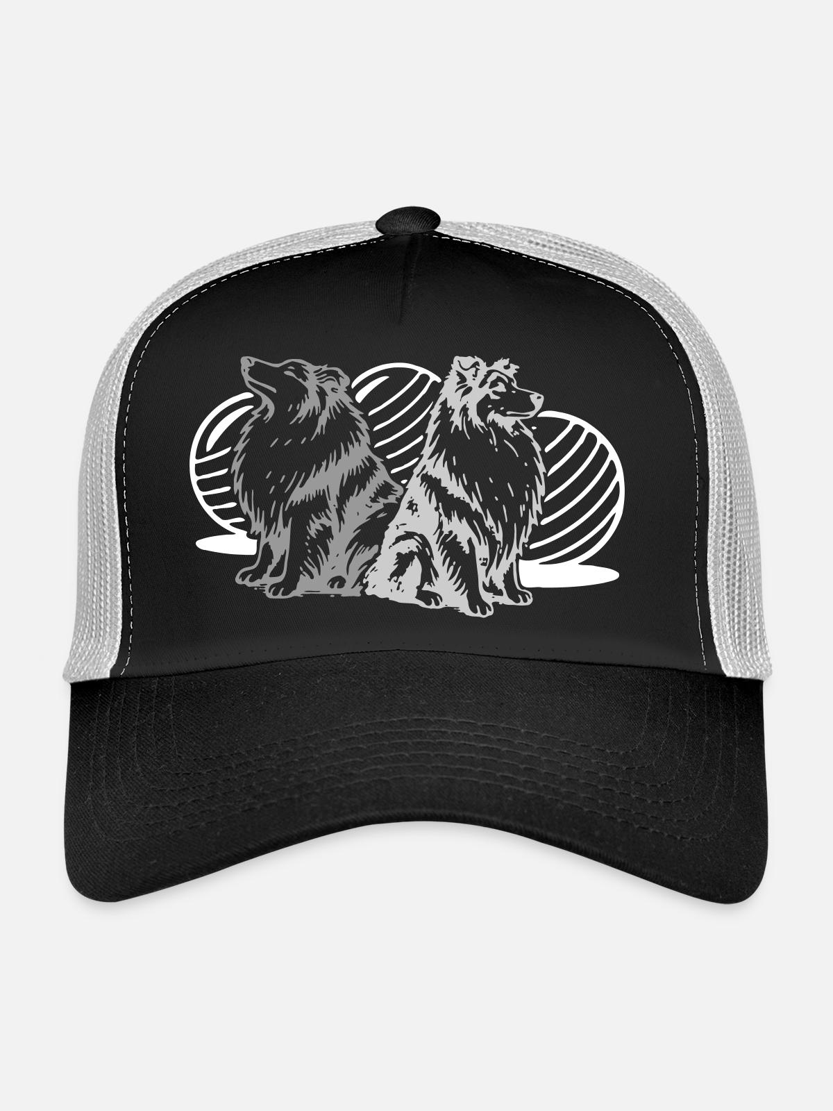 Driftball (3 colours) - Trucker Cap - black/stone grey - Front