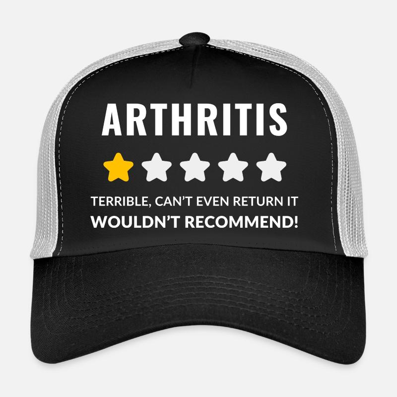 Bold Arthritis Awareness Typography Design Trucker Cap
