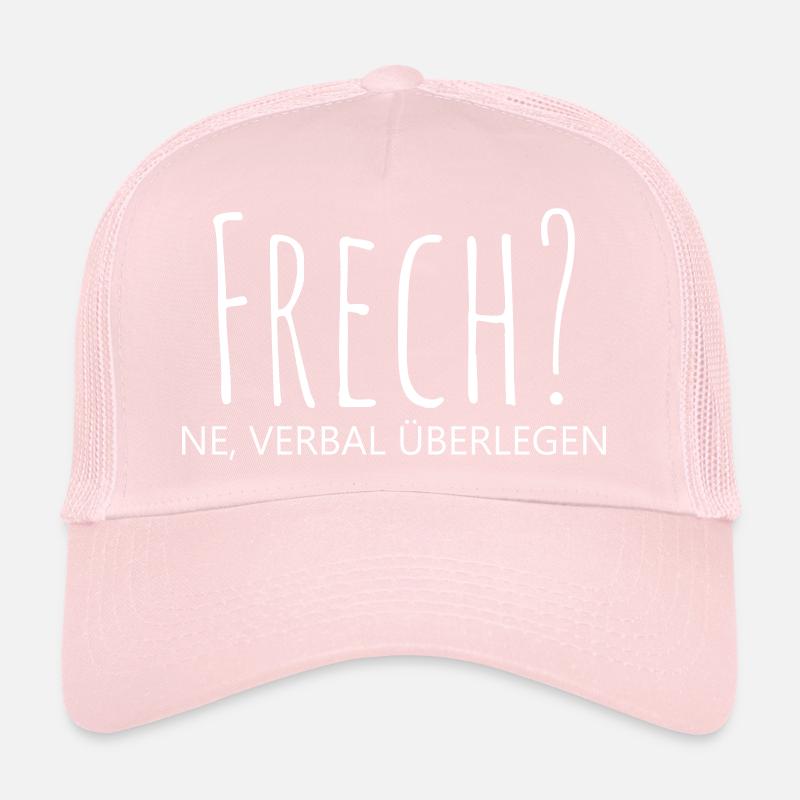 Espiègle et verbalement supérieur Casquette trucker 