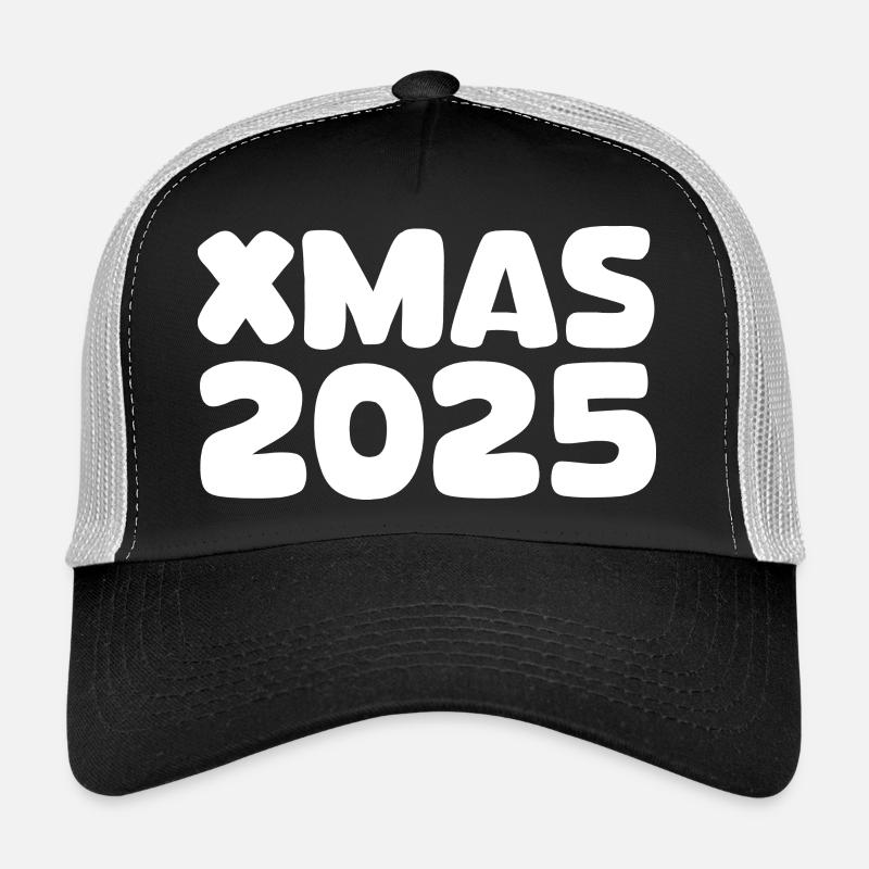 Lettrage de Noël 2025 Casquette trucker 