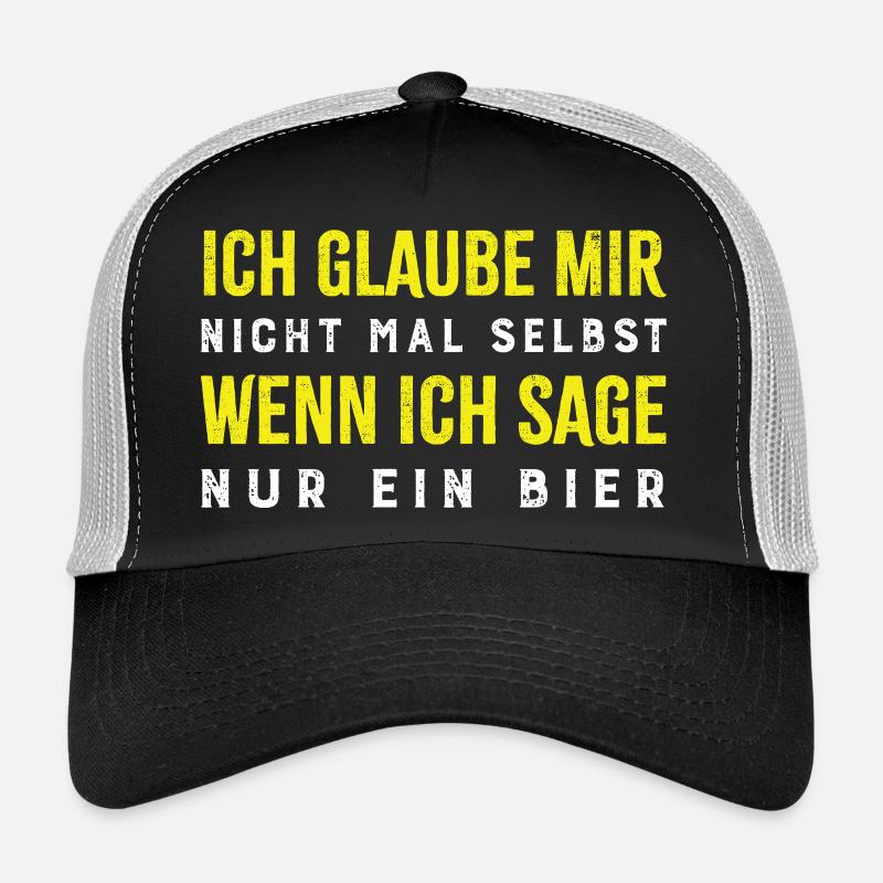 Juste une bière (je ne pense pas) Casquette trucker 