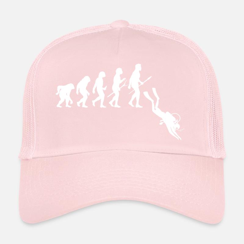 Évolution des plongeurs - Plongée Casquette trucker 