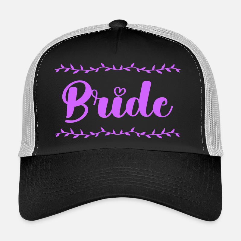 bride_braut- Casquette trucker 