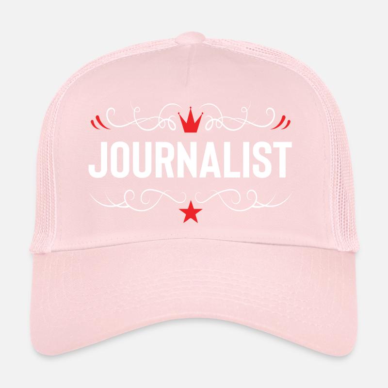 Profession de journaliste Casquette trucker 