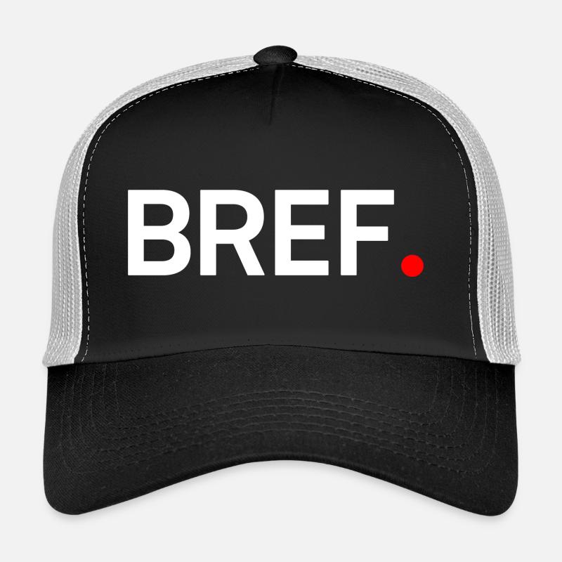 Bref humour minimal moderne Casquette trucker 