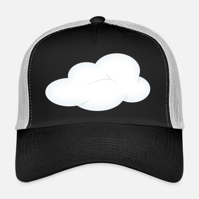 rainbow sun clouds weather rainbow sun cloud13 Trucker Cap
