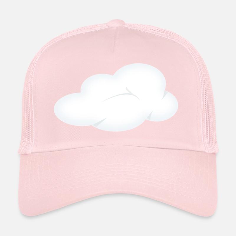 rainbow sun clouds weather rainbow sun cloud13 Trucker Cap