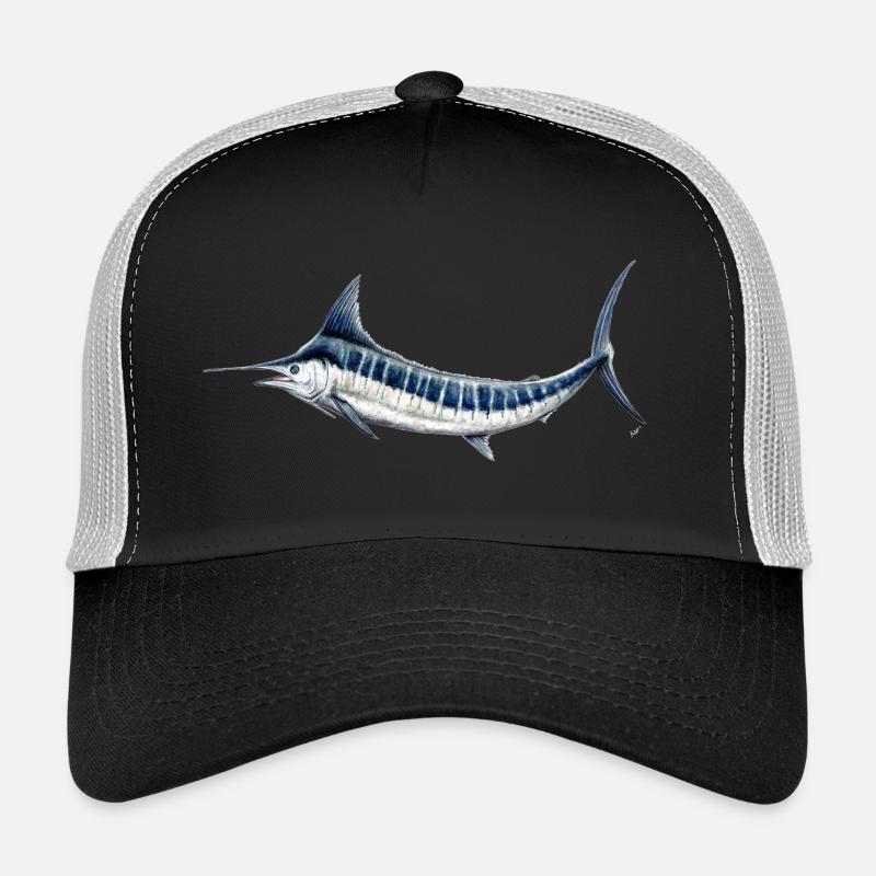 Blue Marlin - Blue marlin - Espadon - Fish - Trucker Cap - black/stone grey