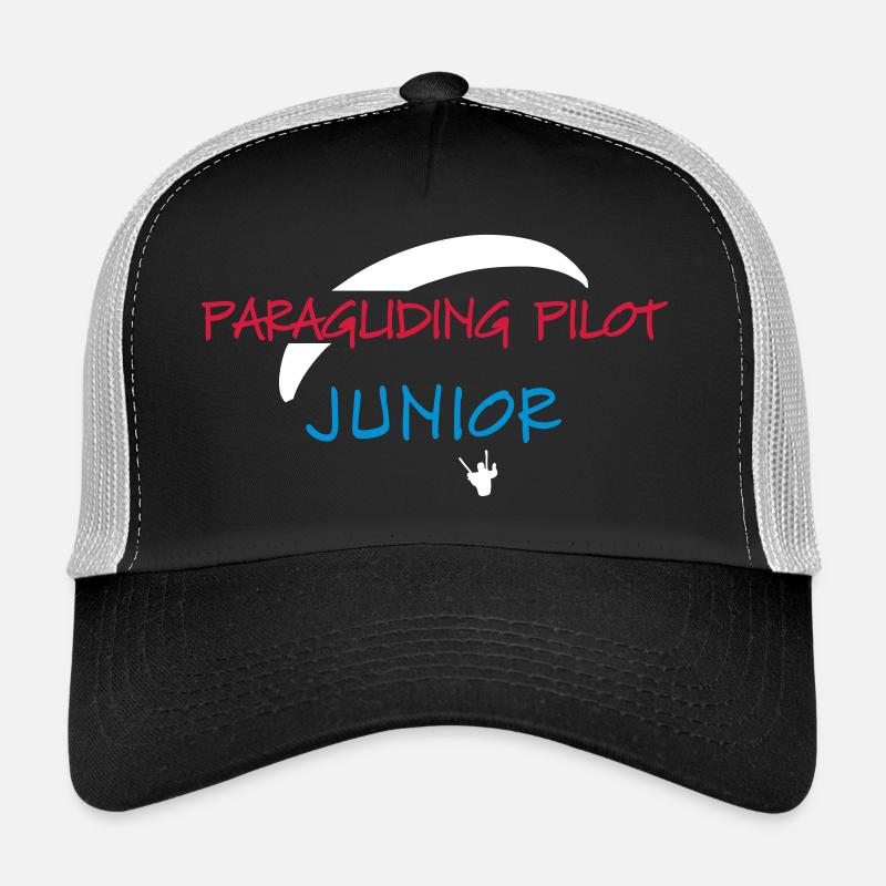Paragliding Pilot Kinder Geschenk Baby Junior Trucker Cap