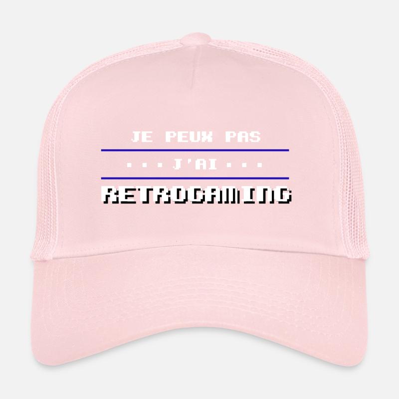 Je peux pas j'ai retrogaming Casquette trucker 