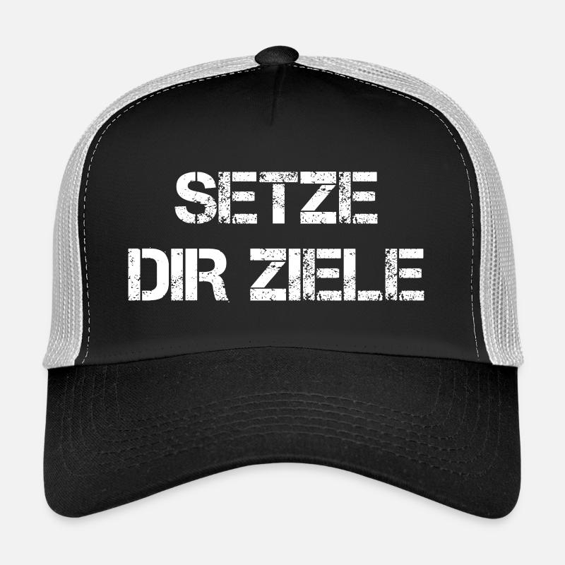 Setze Dir Ziele Trucker Cap