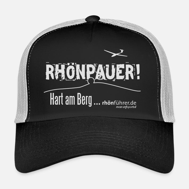 RhönPauer - Trucker Cap - Schwarz/Steingrau