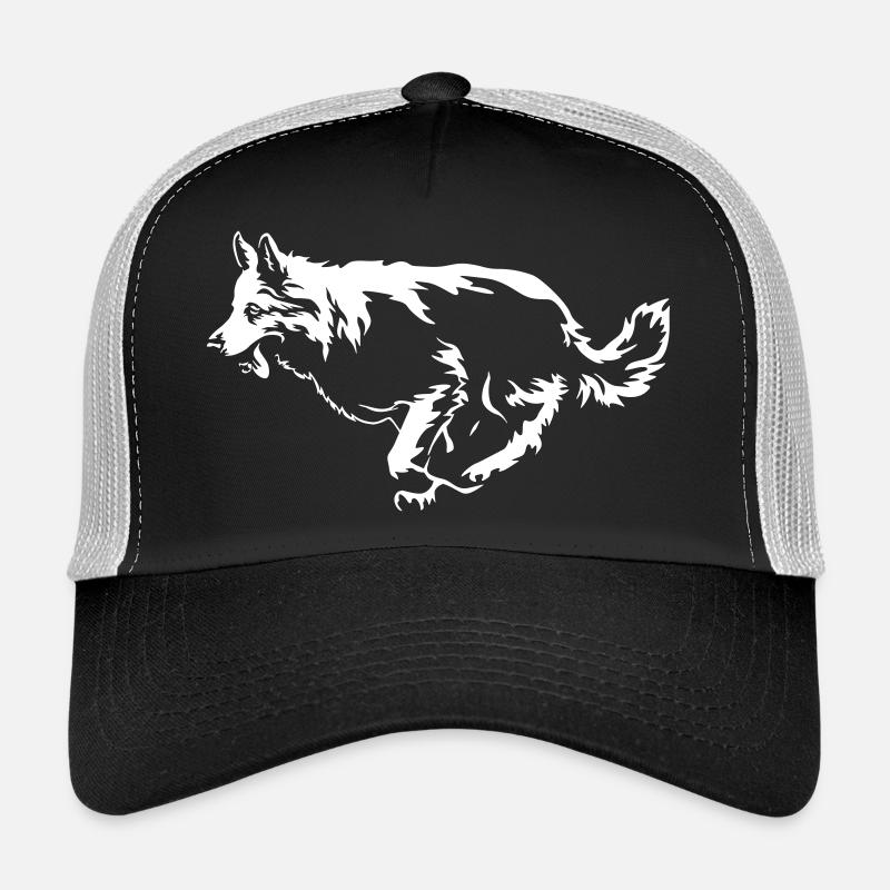 Swiss Shepherd "Black Edition" - Casquette trucker  - noir/gris pierre